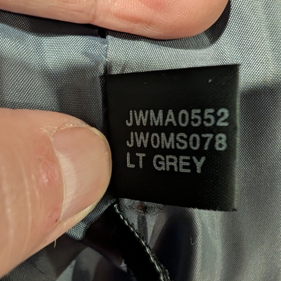 Jones New York Women's Stand-Collar gray pea soft cozy warm wool midi Coat sz 6 - Picture 8 of 10